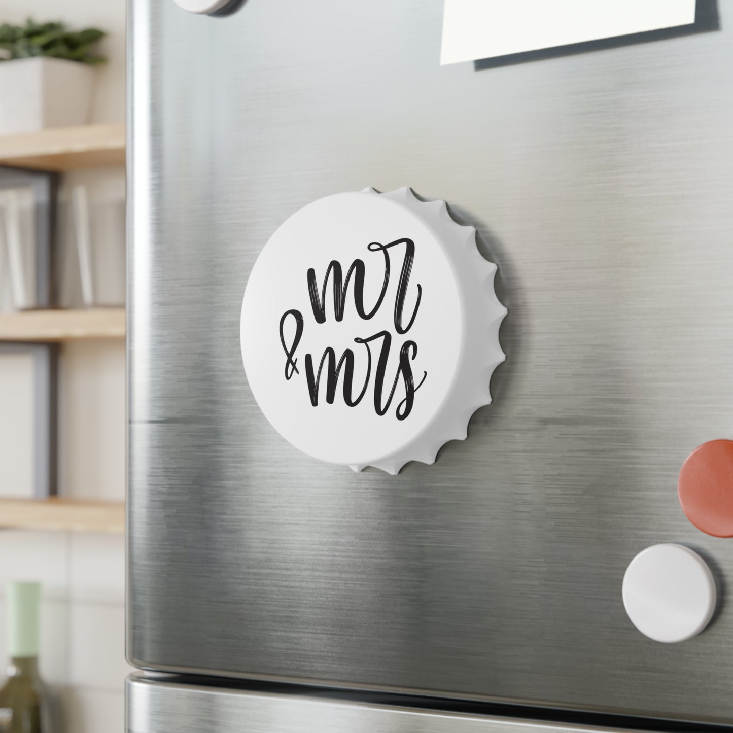 Mr & Mrs Bottle Opener | Wedding Gift | Couple's Kitchen Accessory