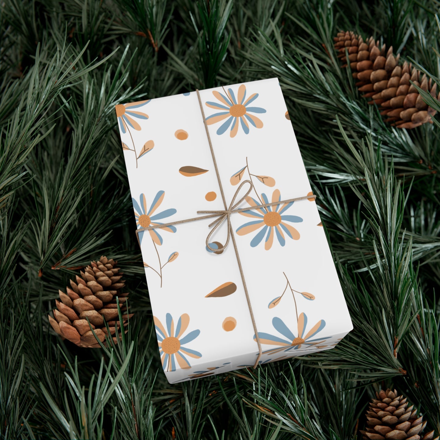 Floral Gift Wrap Paper – Elegant Floral Design for All Occasions