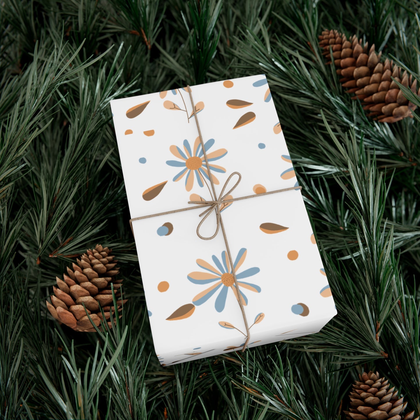 Floral Gift Wrap Paper – Elegant Floral Design for All Occasions
