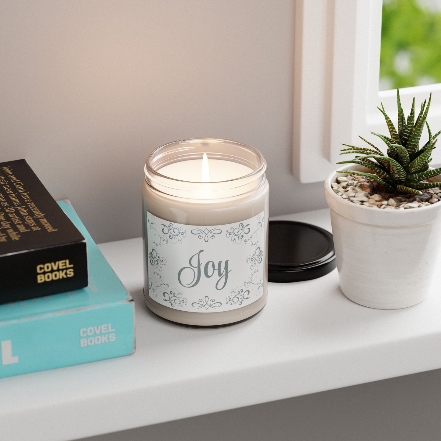 Candle - 9oz | Soy Candle (unscented); Joy