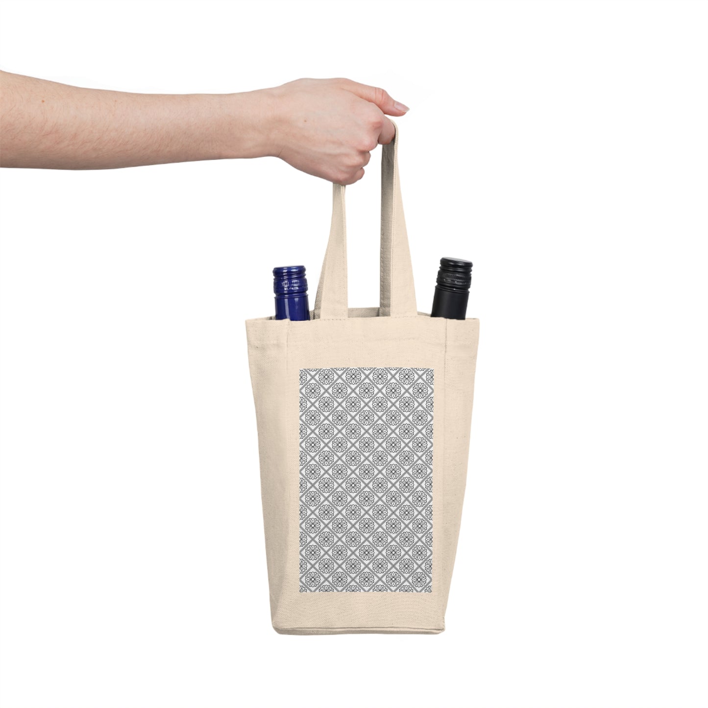Double Wine Tote Bag - Perfect for Picnics, Gifts & Celebrations