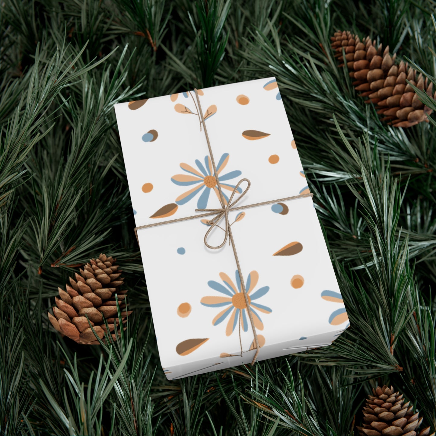 Floral Gift Wrap Paper – Elegant Floral Design for All Occasions