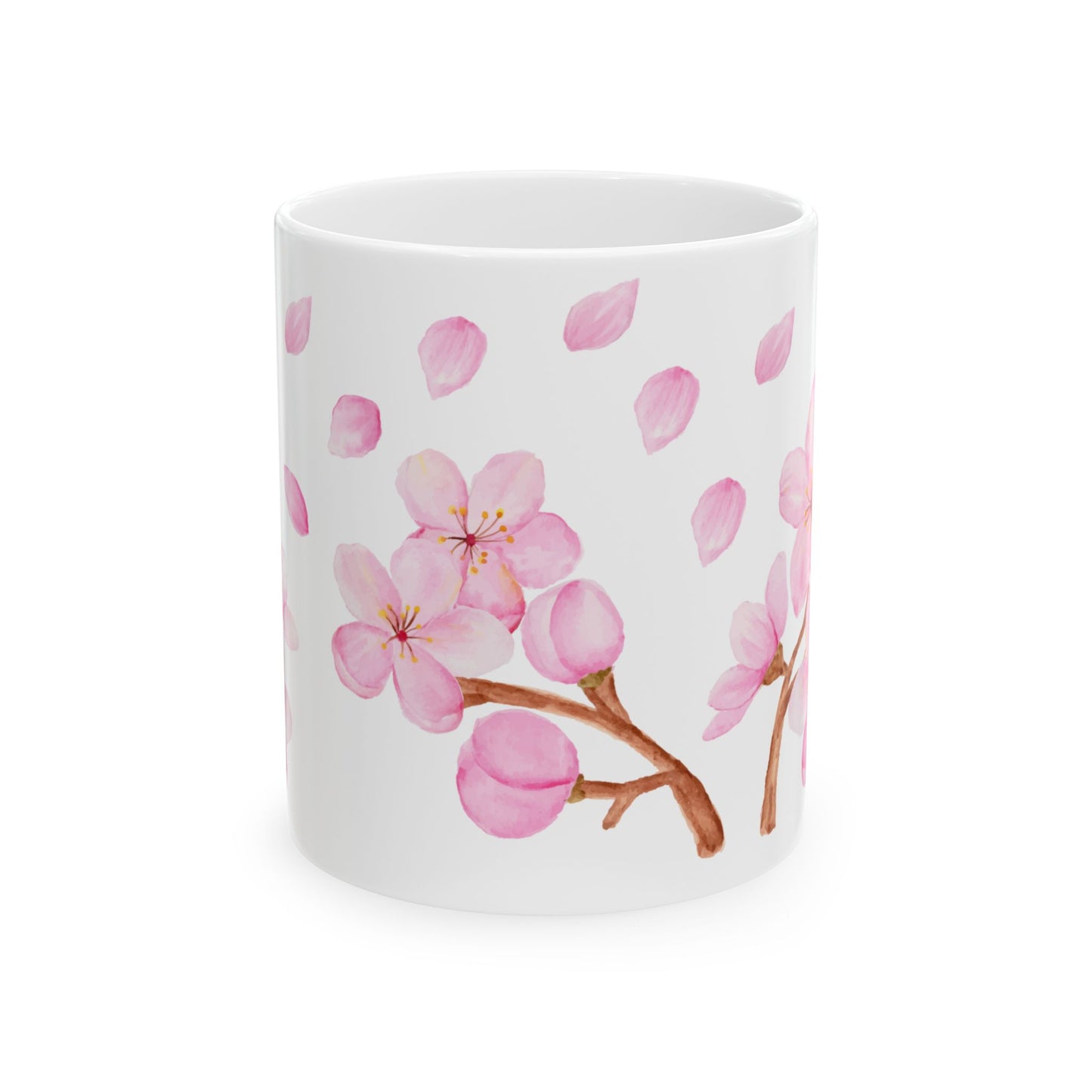 Ceramic Mug, (11oz, 15oz) Spring Floral