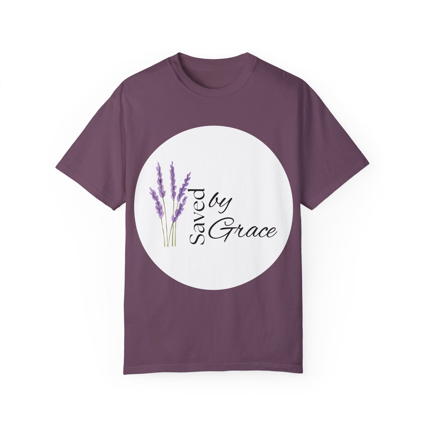 Saved by Grace Lavender Unisex T-shirt - Comfortable and Stylish for Everyday Wear