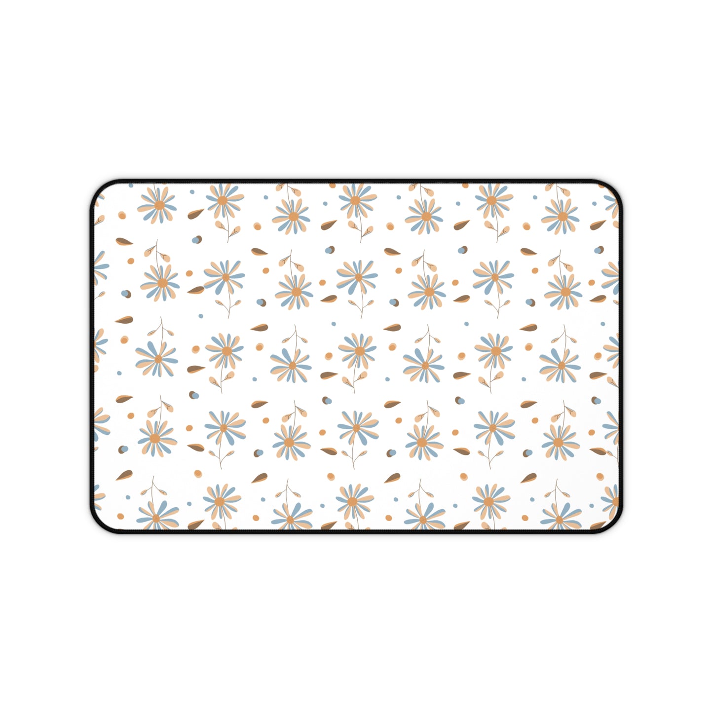 Floral Desk Mat - Stylish Office Decor for Work & Study