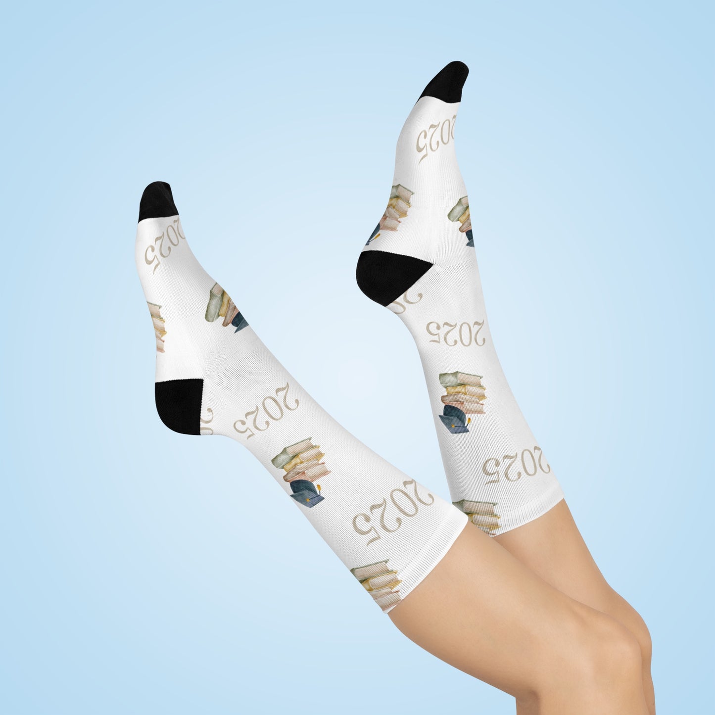 Graduation 2025 Cushioned Crew Socks