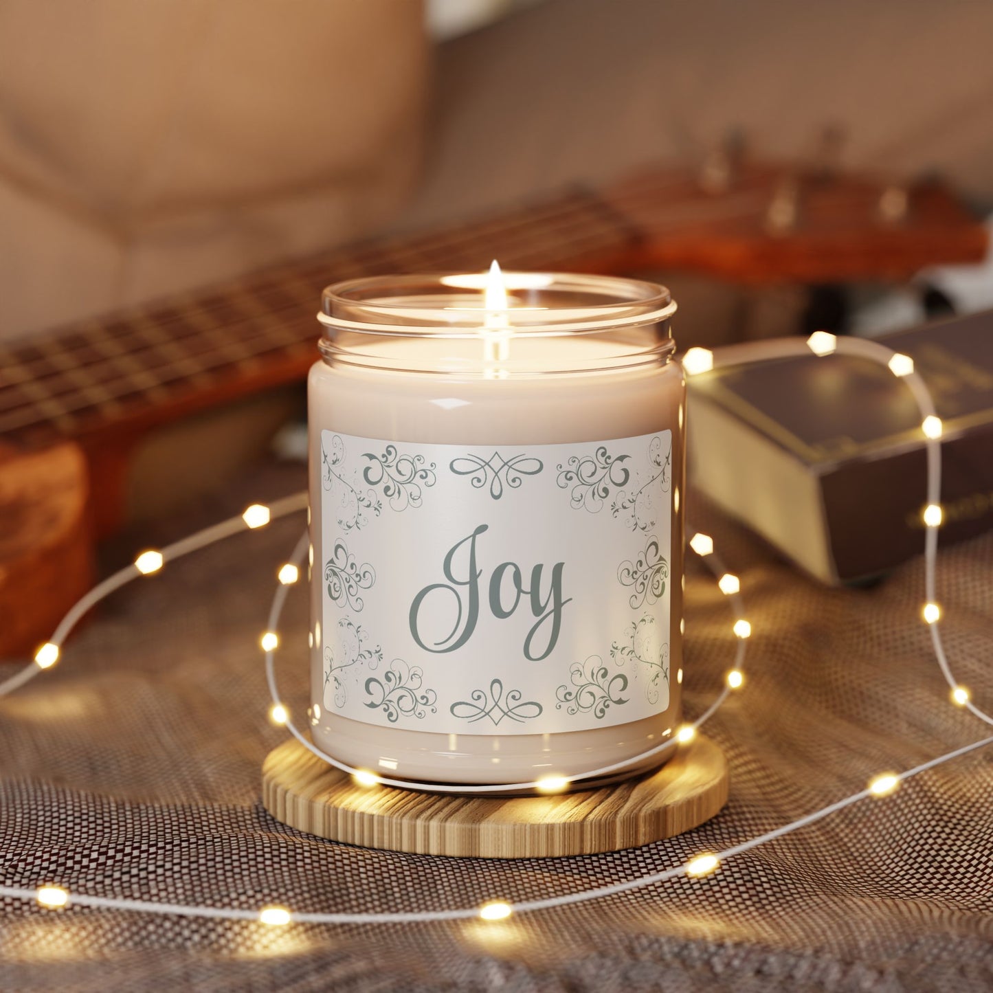 Candle - 9oz | Soy Candle (unscented); Joy