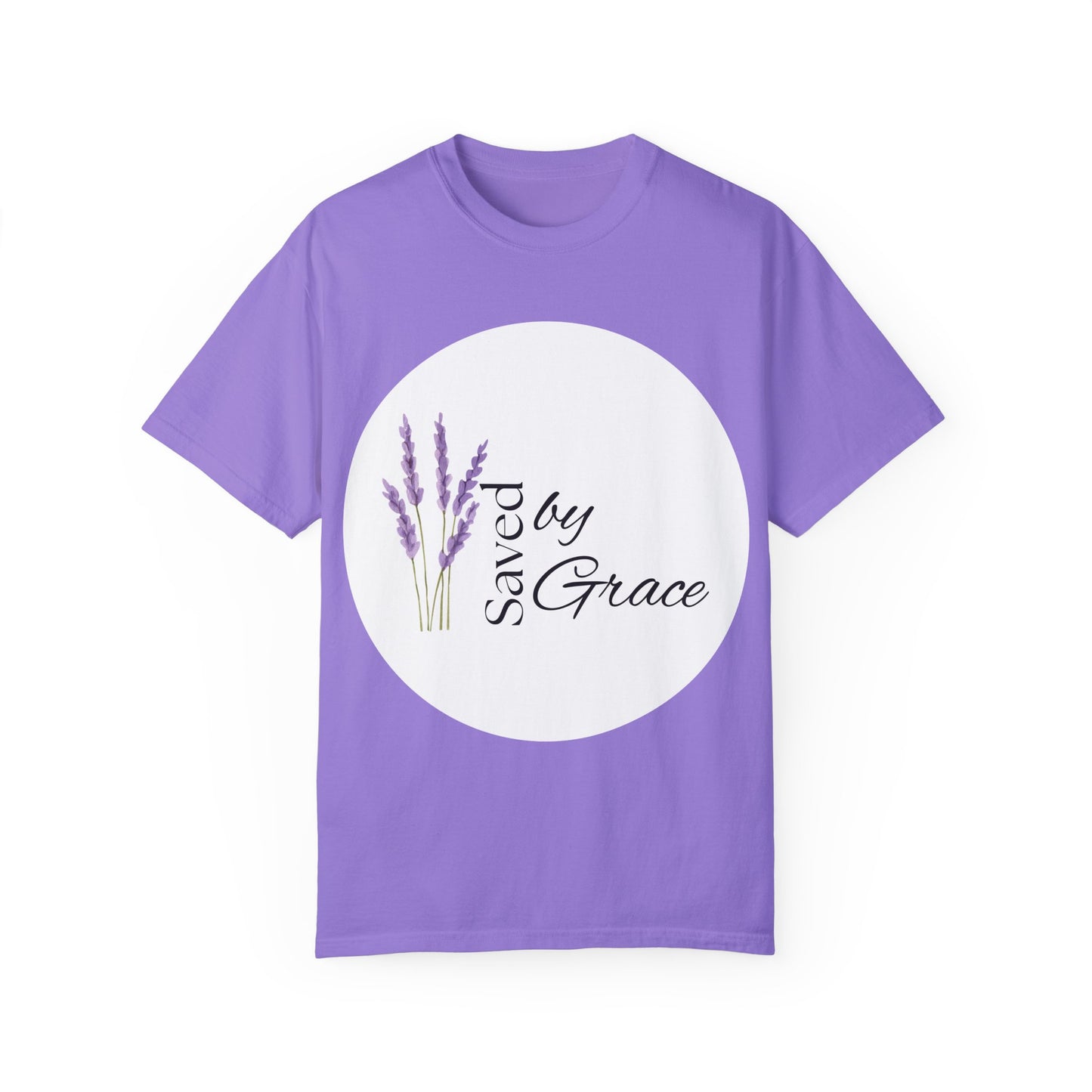 Saved by Grace Lavender Unisex T-shirt - Comfortable and Stylish for Everyday Wear
