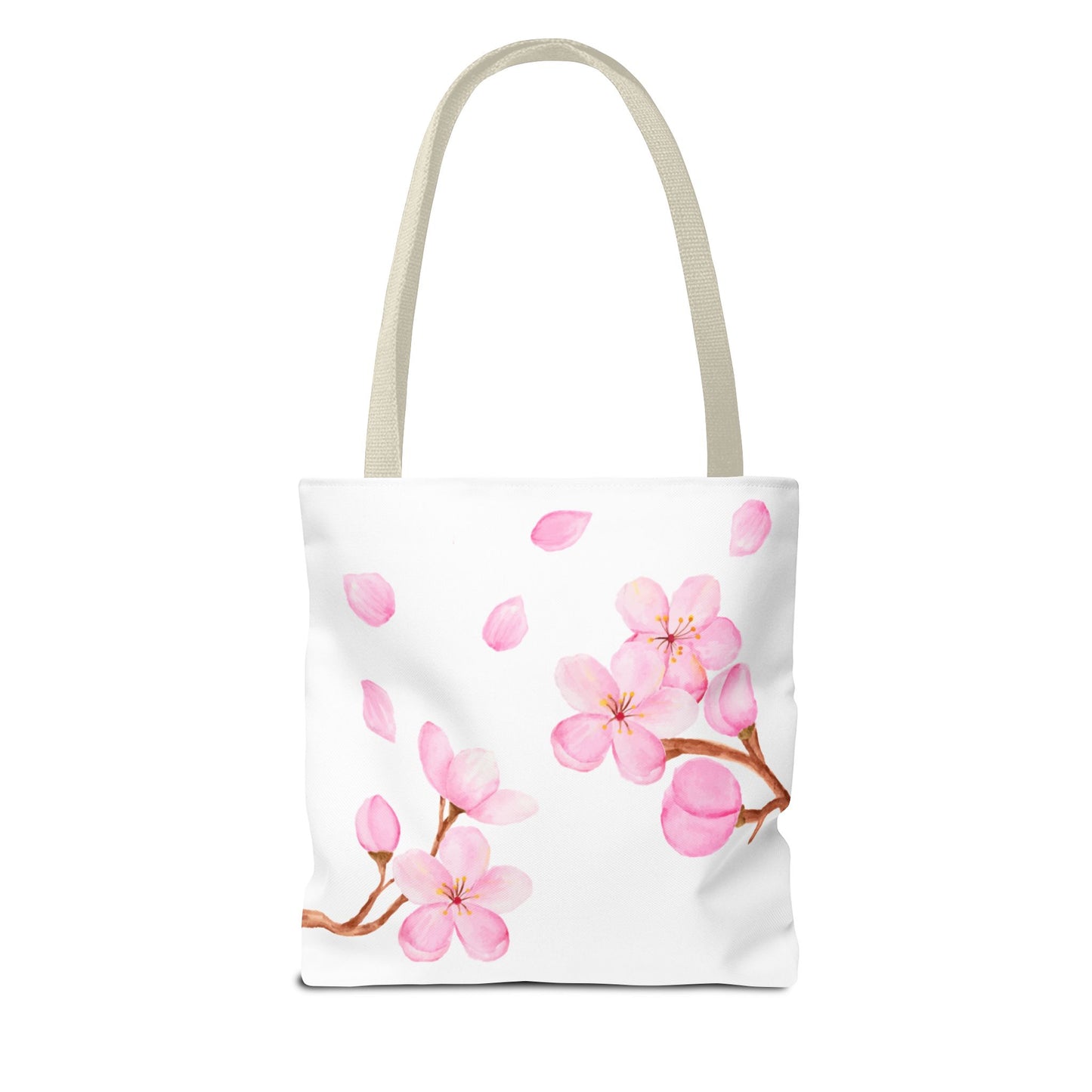 Cherry Blossom Tote Bag - Elegant Floral Design for Spring Outings