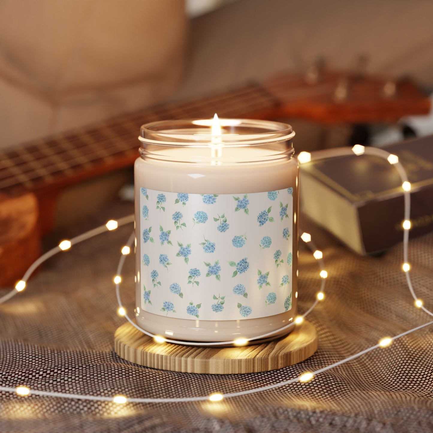 Floral Scented Soy Candle - 9oz Natural Aromatherapy