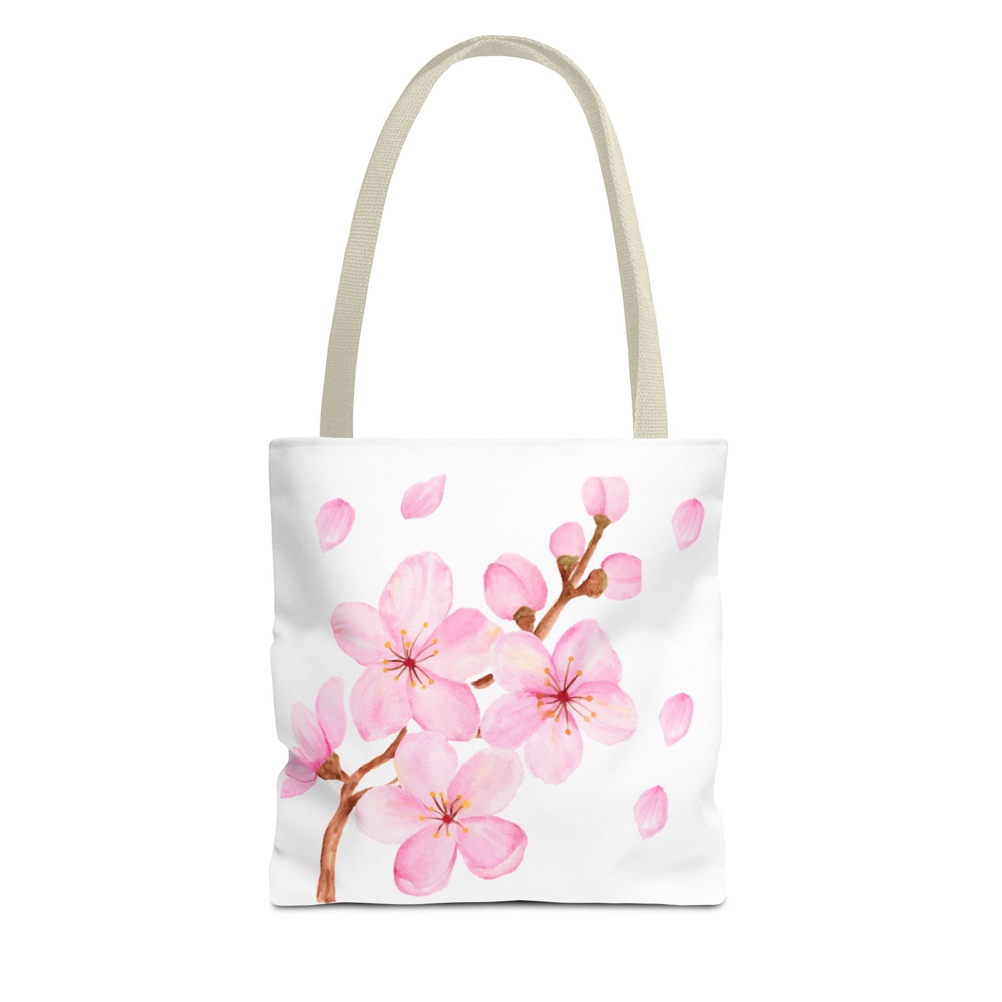 Cherry Blossom Tote Bag - Elegant Floral Design for Spring Outings