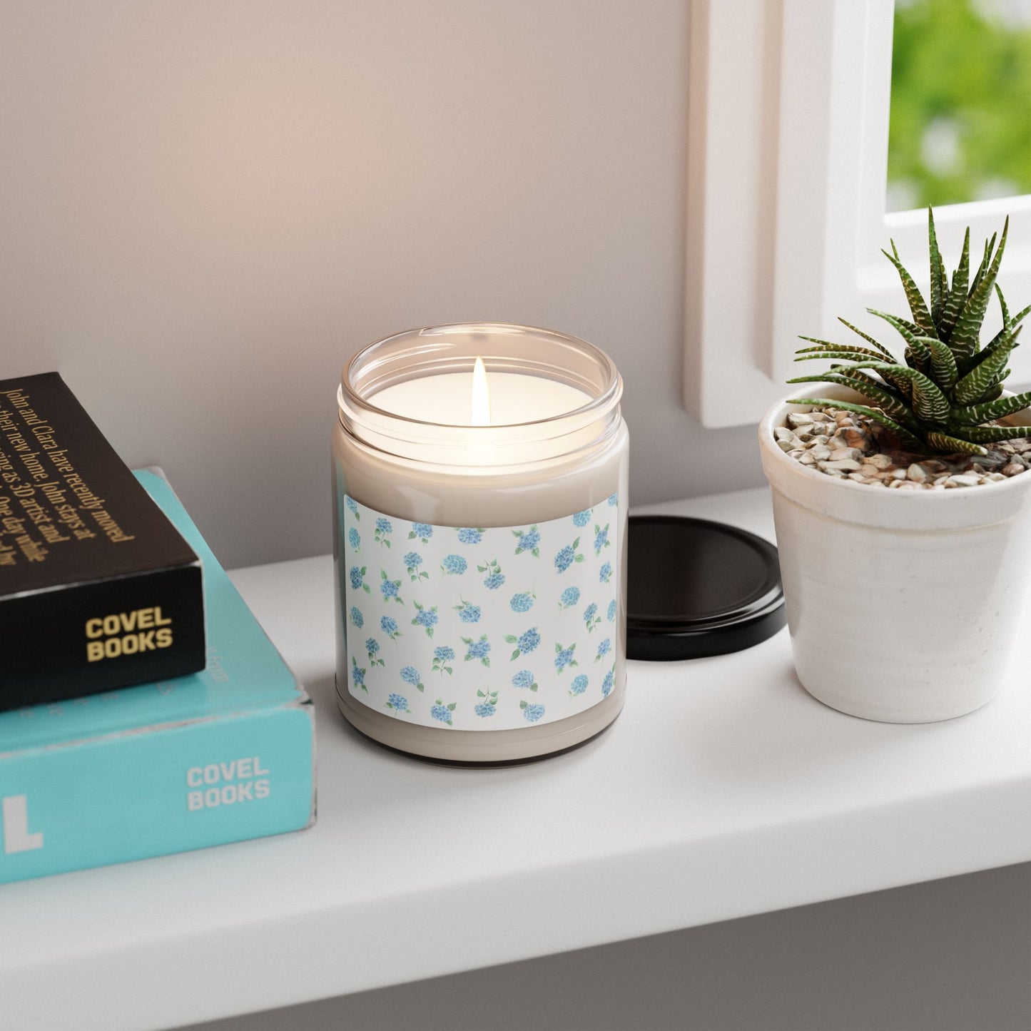 Floral Scented Soy Candle - 9oz Natural Aromatherapy