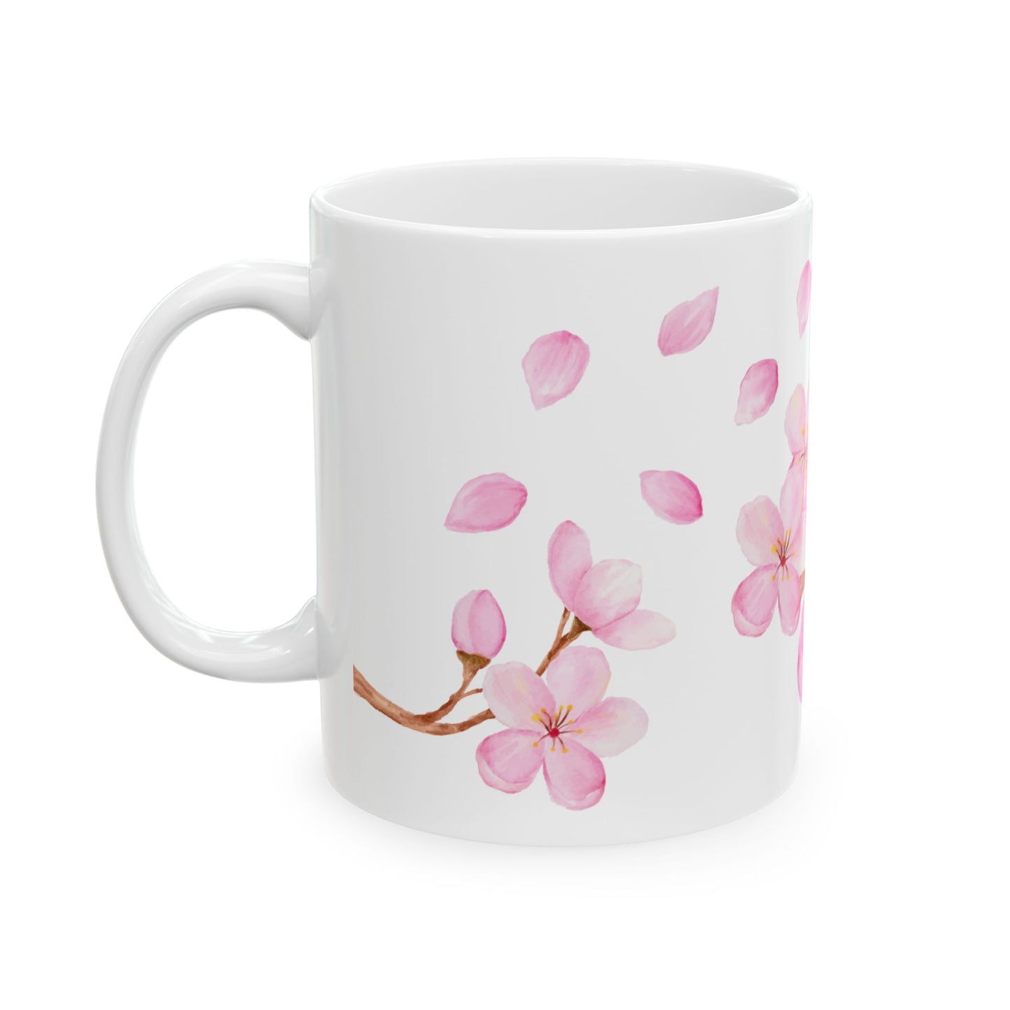 Ceramic Mug, (11oz, 15oz) Spring Floral