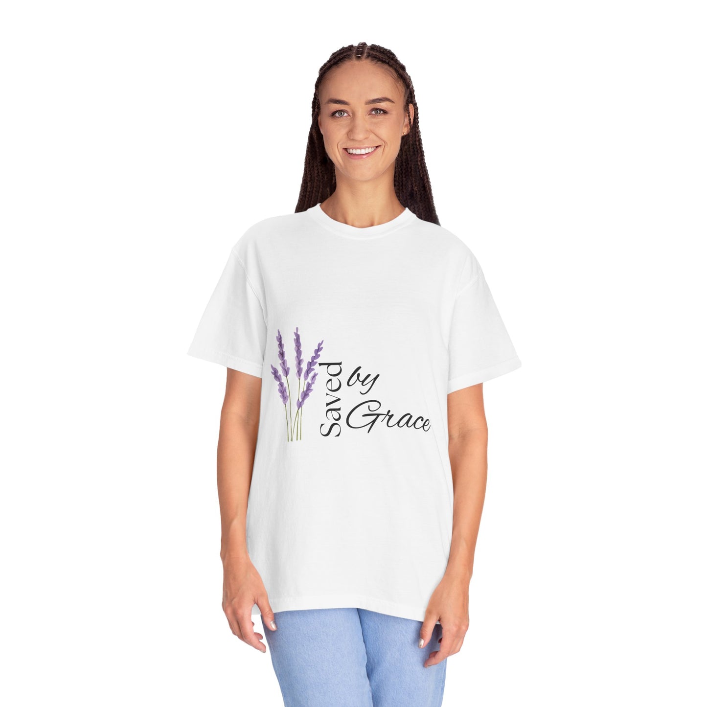 Saved by Grace Lavender Unisex T-shirt - Comfortable and Stylish for Everyday Wear