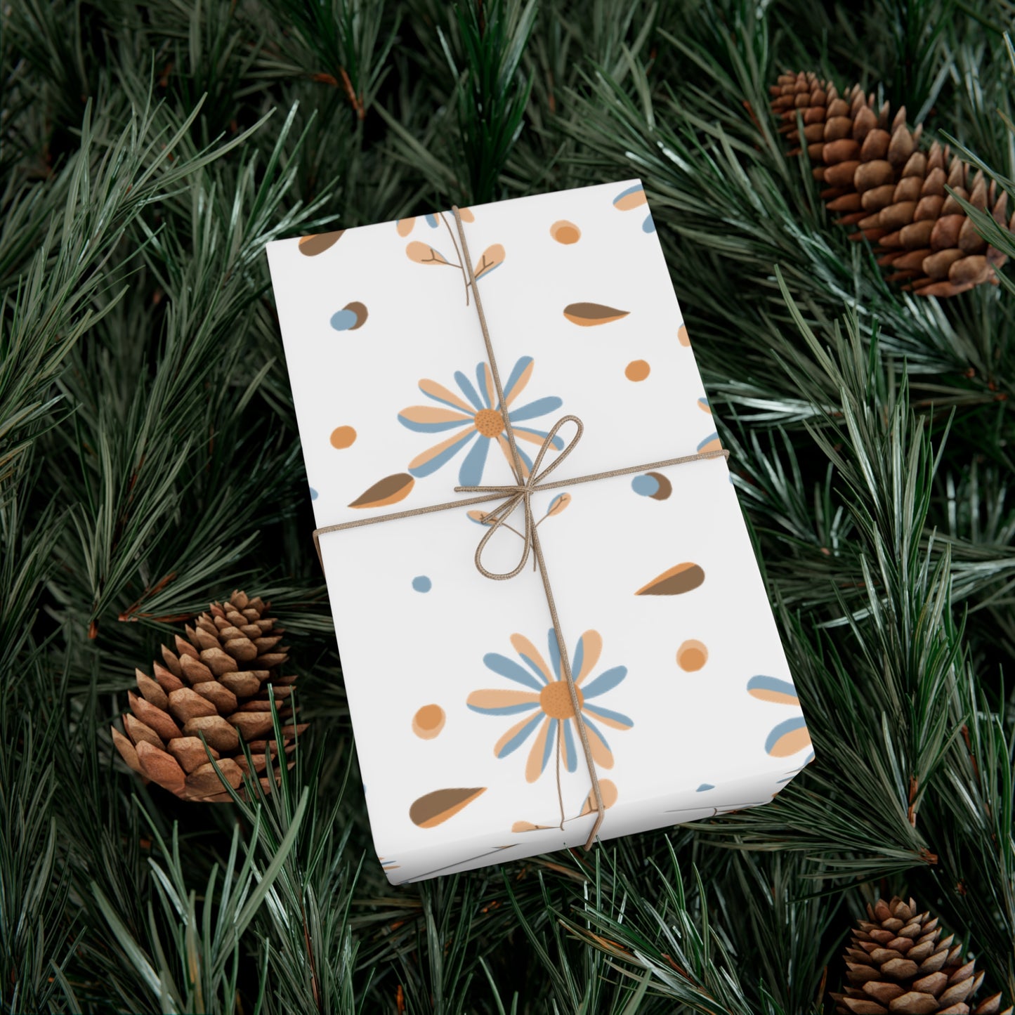 Floral Gift Wrap Paper – Elegant Floral Design for All Occasions