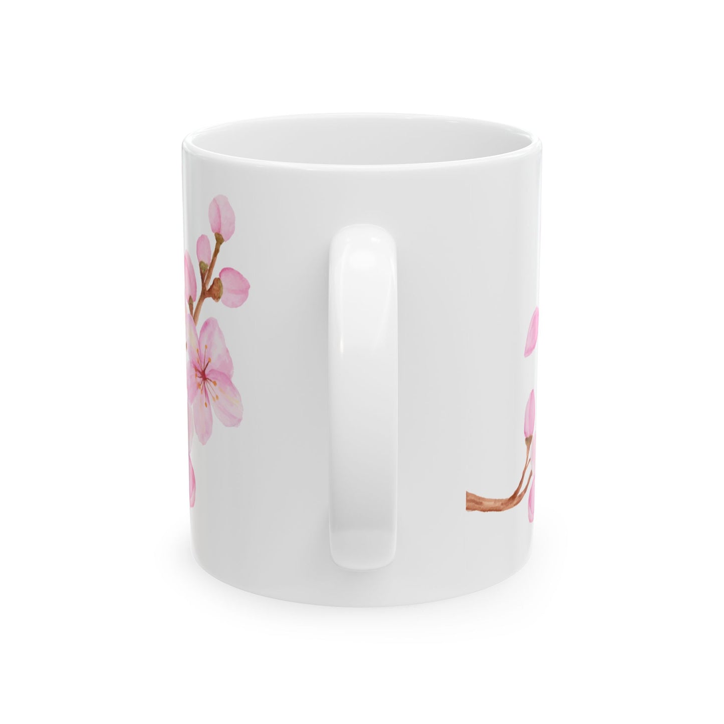 Ceramic Mug, (11oz, 15oz) Spring Floral