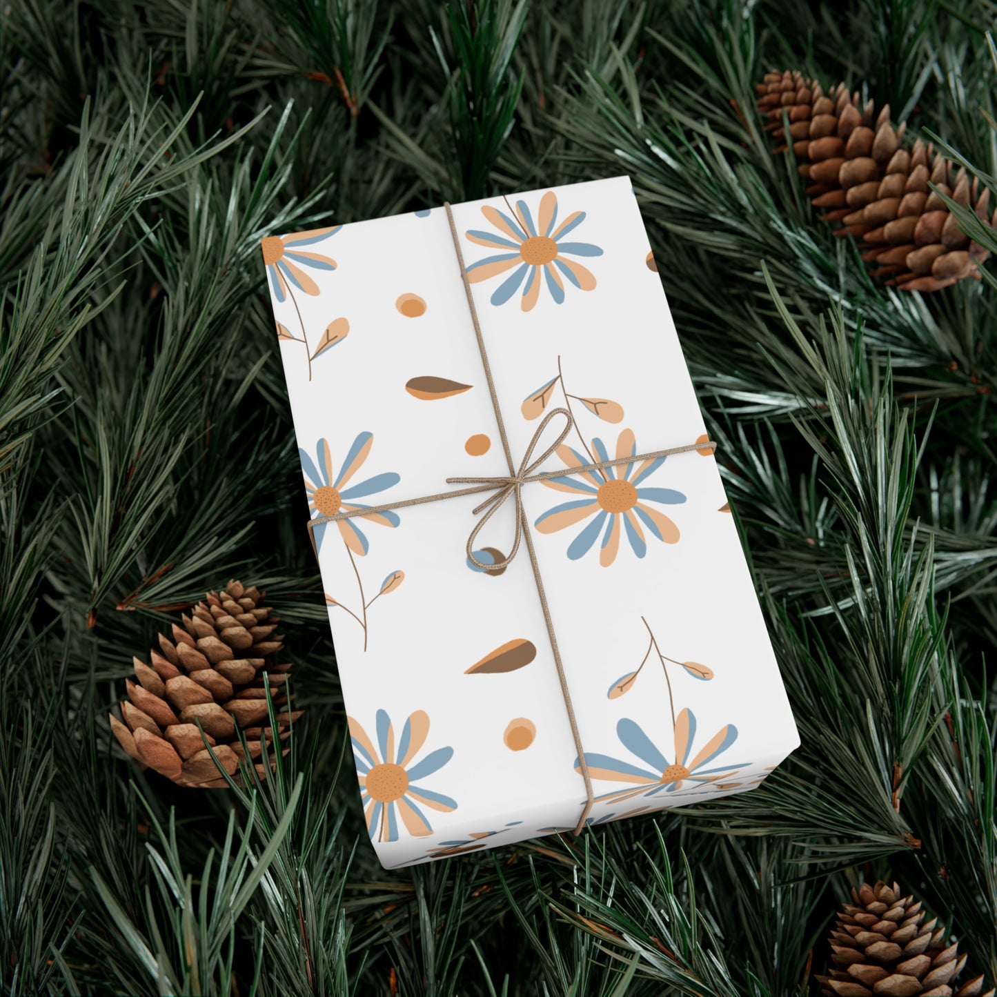 Floral Gift Wrap Paper – Elegant Floral Design for All Occasions