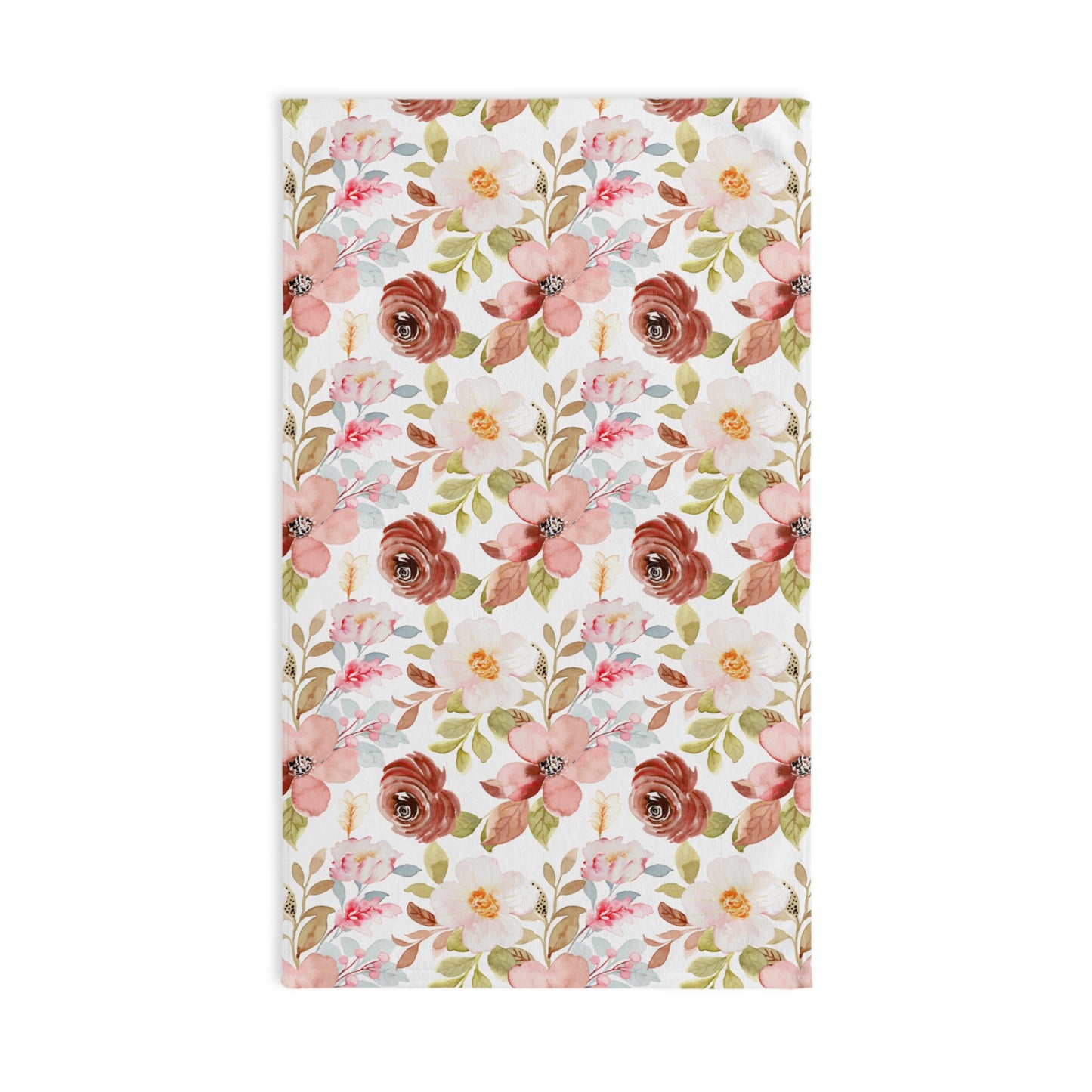 Floral Hand Towel – Elegant Design for Home Decor & Gifts
