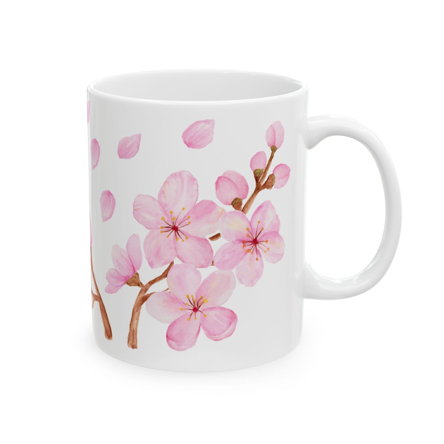 Ceramic Mug, (11oz, 15oz) Spring Floral