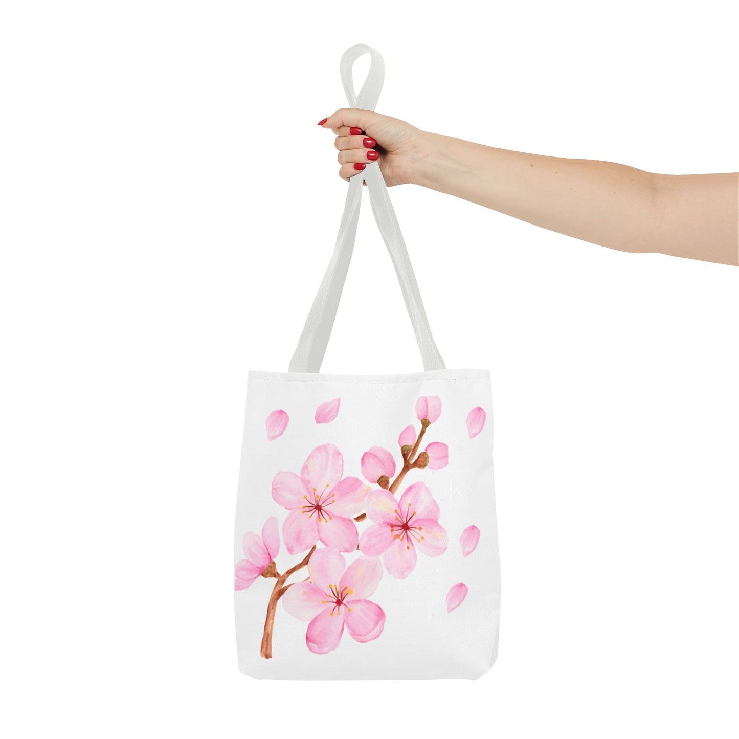 Cherry Blossom Tote Bag - Elegant Floral Design for Spring Outings