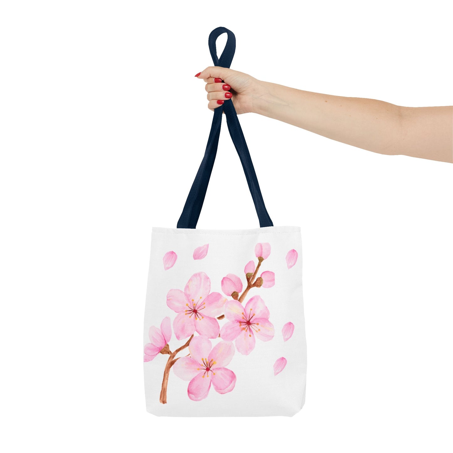 Cherry Blossom Tote Bag - Elegant Floral Design for Spring Outings