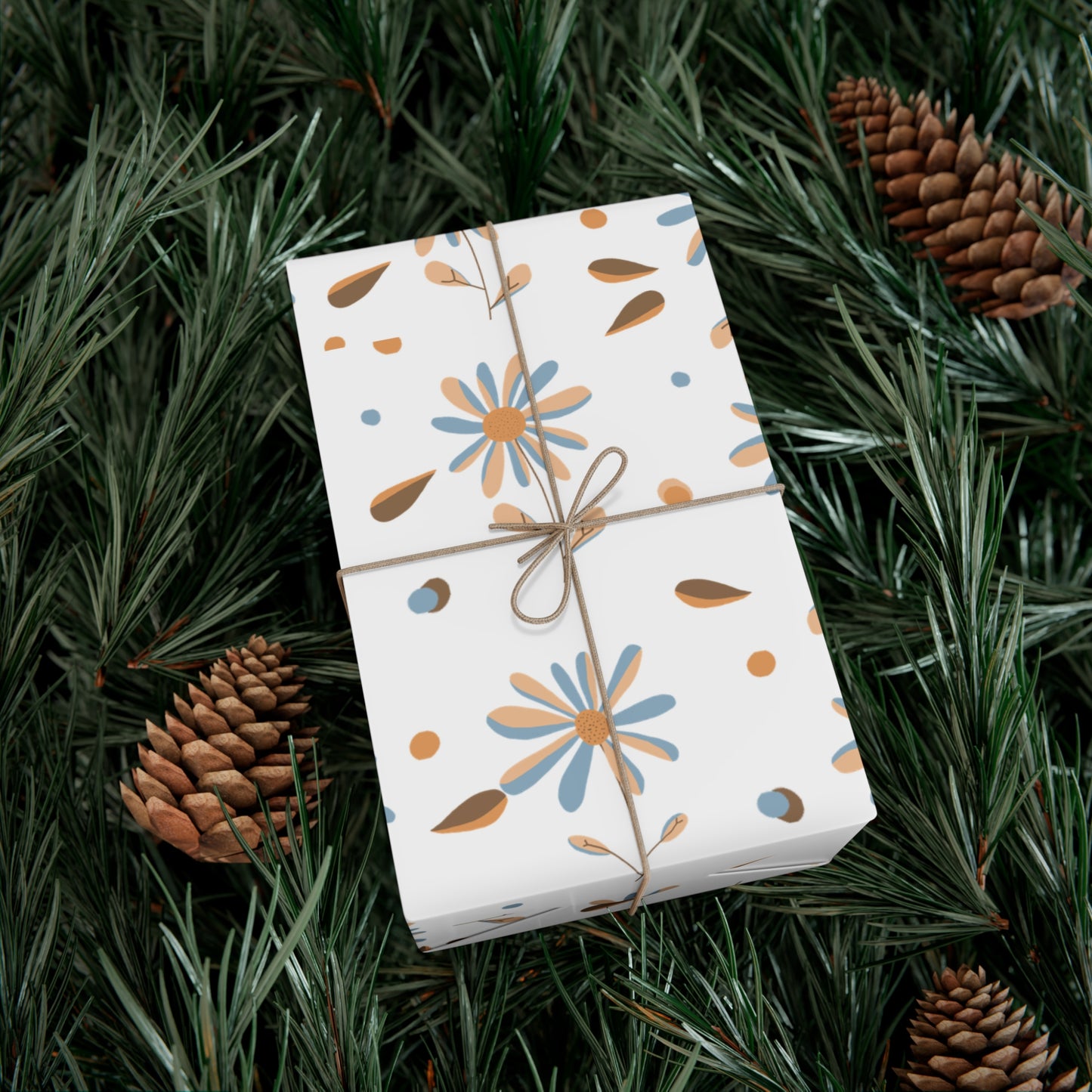Floral Gift Wrap Paper – Elegant Floral Design for All Occasions