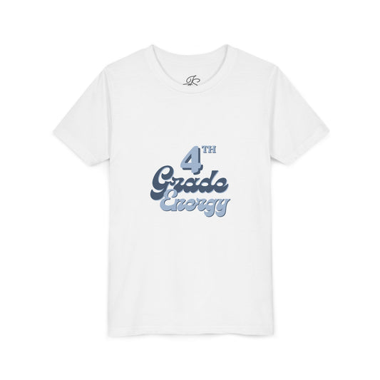4th Grade Groovy Youth T-Shirt — Retro Back-to-School Tee
