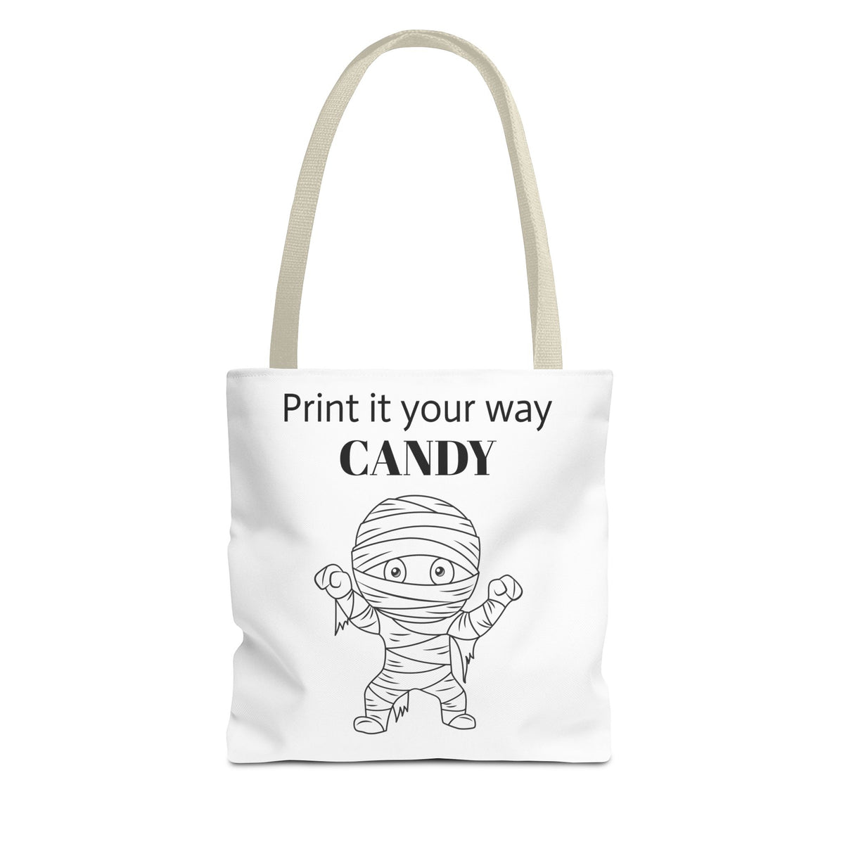 Halloween Candy Tote Bag