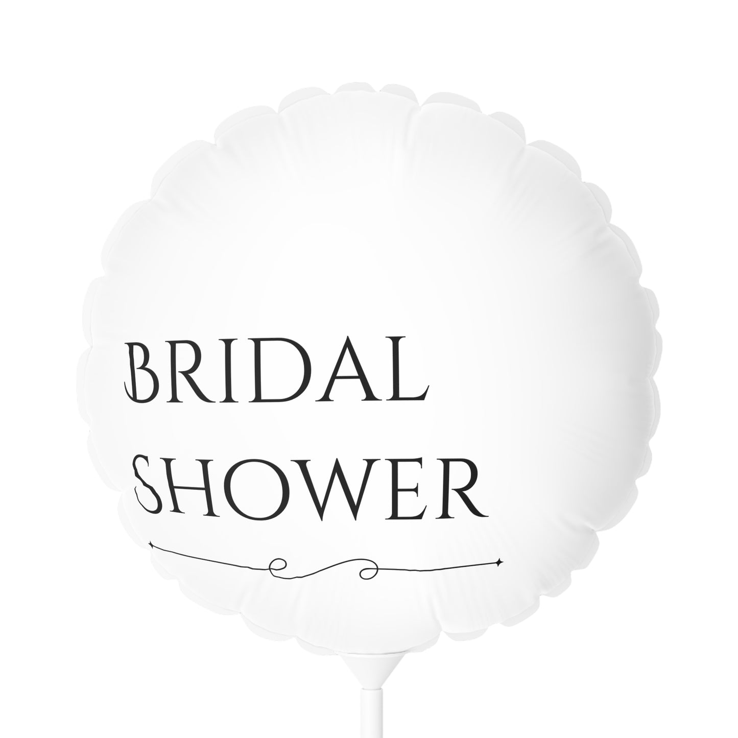 Heart-Shaped Bridal Shower Balloon - 11" Wedding Decor