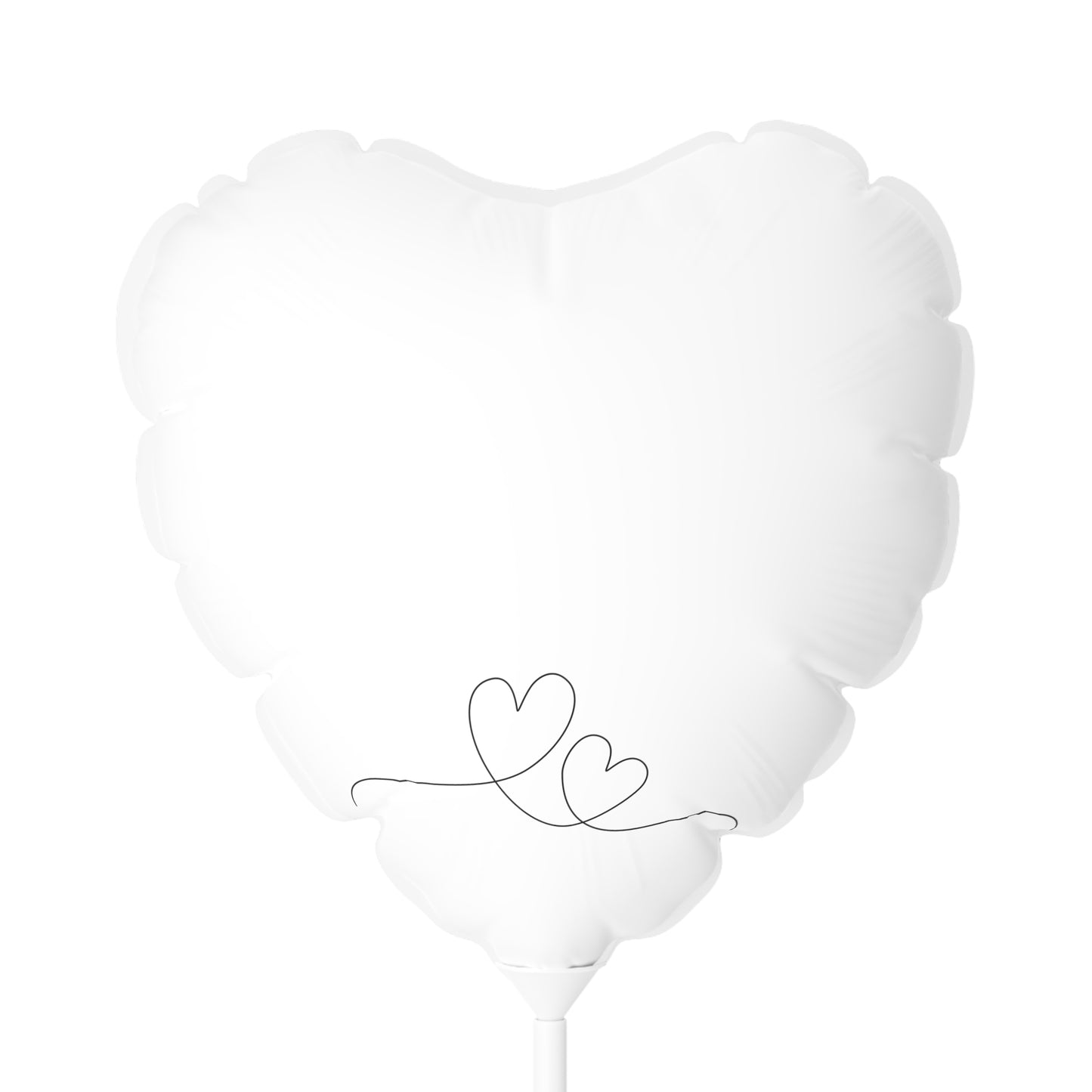 Heart-Shaped Bridal Shower Balloon - 11" Wedding Decor